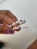 BACHCHU SILVAR KADLI 04 – Traditional Silver Finish Baby Kadli Bracelet for Boys and Girls, Lightweight Comfortable Design for Daily Wear, Stylish Ethnic Jewelry for Kids, Durable Elegant Kada Gift for Newborns, Toddlers, and Growing Children Everyday Accessory