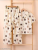 Digital Printed Co-ord Set with Button-Down Top and Straight Pants