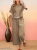 NAIDA-Woman 2 Piece Set Loose Fit Co Ord Set, Printed Two Piece Set, Matching Top And Bottom Set Trendy Women’s Co-ord Set Fashionable Matching Sets for Women Versatile Co-ord Sets for Women Women’s Co-ordinates Trendsetting Women’s Lounge Set Co-ord Women’s Matching Sets Comfortable