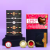 Effete Rakhi Set Of 5 & Chocolate Choco Beats 32Gm With Pooja Coin, Roli Chawal & Greeting Card | Occasion | Rakhi For Brother With Gift | Handmade Rakhi |Rakhi Combo For Brother | Stylish Rakhi For Brother (K5_NC2_CB32)