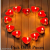 MAHAKAL TRADERS Heart Shaped Rose Scented Tea Light Candles For Home Decor, Valentine Day, Diwali, Christmas, Wedding, Anniversary & Special Occasion Candles (Red,Pack Of 10)