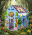 JUNGLE THEM KIDS PLAY TENT HOUSE