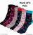 Trendy Women Winter Socks / Ladies Winter Socks / Girls Sports Socks / Women Socks / Multicolored Ladies Socks / Jurab / Moje / Sardi ki Jurab / Sports Moje