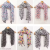 Women’s Printed georgette Multicolored Scarf and Stoles with Tassels