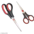 Scissors Combo Pack Of 2 Scissors,Big & Small ,Stainless Steel Blades With Plastic Grip Handel ( Multicolor)
