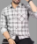 Latest White Checked Men Shirts