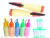 Artonezt Rangoli Tool kit latest- Pack of Rangoli Color Plastic Powder Bottles, 2 Rangoli Pen, 3 Rangoli Fillers
