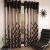 Divine Home Decor 2 Pieces Fire Panel Curtains For Door 7 Feet, Brown (4 x 7 Feet Brown)