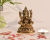 CraftVatika Ganesh Murti Brass Statue Ganesha Ganpati Hindu God Sitting Idol Sculpture Good Luck & Success(Size: 4 Inches)