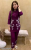 Women printed 3/4 sleeve co-rd set