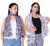 Girl’s And Women’s Stylish Printed Multicolored Scarves Pack of 2