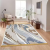 Riva 5 x 7 Feet 3D Multi Printed Mirage Carpet Rug Runner and Carpets for Bedroom/Living Area/Home with Anti Slip Backing (5×7 ft)