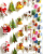 CHRISTMAS DECORATION 3D GARLANDS (20 PCS PACK) | CHRISTMAS DECORATIONS | CHRISTMAS DECORATIONS ITEMS | CHRISTMAS FESTIVAL DECOR | GARLANDS WALL DECORATION