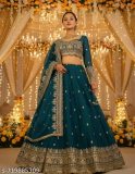 Chinon Embroidery & Sequins Shaded Stylish Lehenga Choli – Designer Bridal & Festive Wear with Intricate Thread Work, Flared Silhouette, Elegant Dupatta, Premium Fabric, and Glamorous Traditional Look for Wedding, Party & Special Celebrations just 1744.