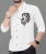 Lion White Club Wear Printed Cotton Shirt
