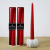 Maxime Candles – Red Tapper Candles – Pack of 4 – MR195/R/4