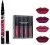 36 H Waterproof Liquid Eyeliner & Mini Matte Liquid Lipstick Red Edition (2 Items in the set)