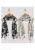 Poshampaa™ Printed Chiffon multicolor stoles scarves with tassels for Women ladies and girls- Pack of 2
