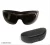 Men Black Polycarbonate Contemporary , UV Protected Iron Man Sunglasses (Pack of 1)