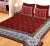 Rajasthani Printed Pure 100% Jaipuri Cotton King Size Double bedsheet With Pack Of 1 Bedsheet With 2 Pillow Cover