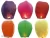 MAHAKAL TRADERS Sky Lantern Hot Airs Balloon Paper Lantern,Parachutess for Flying in Sky.Mahakal Traders for Diwali, New Year, Sky lamp (Pack of 5, Multicolour)