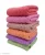 Hand Towels Combo Pack of 6 – Cotton – Size 33×51 CM – Mix Colours – Viscose Border