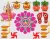 Decor Villa Diwali Pooja combo Sticker Size-(58Cm x38cm)