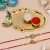 Rakhi Amazing Combo 1 Pooja Thali Kankawati 2 Rakhi Roli Chawal with Raksha Bandhan Greeting Card