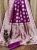 Banarasi Silk Purple colored Jacquard Saree with Blouse