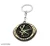 Trendy Men Multi Color Metal Spinning Keychain (Pack-1)